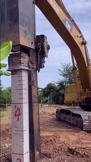 Cement Pile Installation Process