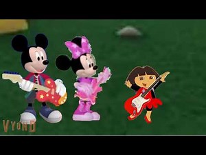 dora and mickey rocks!