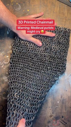 3D Printed Chainmail: A Modern Prop Maker's Guide