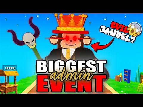 BIGGEST ADMIN ABUSE EVENT in Roblox Plants vs Brainrots EVER!