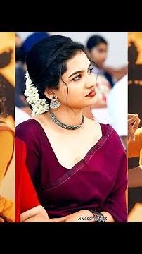 Mamitha Baiju HOT in Saree | Mamitha Baiju Saree