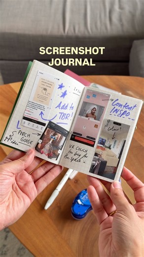 you need a SCREENSHOT JOURNAL (here’s why) 📓 #journalideas