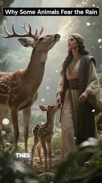 Why some animals fear the rain—instincts, survival, and nature’s warning signs. 🌧️🦌 #Nature #Animals