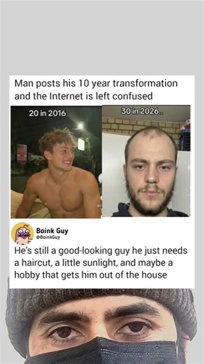 he's still a good looking guy