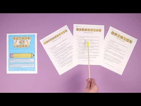 Author At Work Writing Checklist Activity