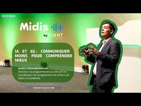 AI and 6G: Communicating less to understand better - E. Calvanese Strinati