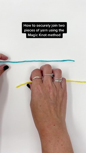 Magic Knot Method: Joining Yarn Tutorial
