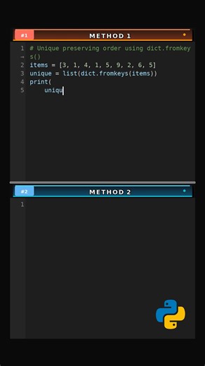 12-Second Python Fix For Why Multiple Get #unique
