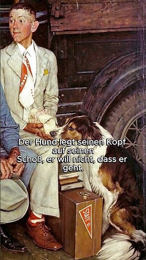 "Breaking Home Ties“ 1954, Norman Rockwell | Ein Abschied, den jede Familie kennt #kunst #geschichte