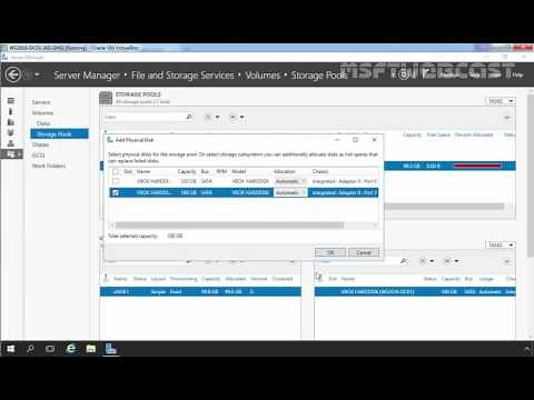 26. Extend Storage Pool and Storage Space in windows server 2016