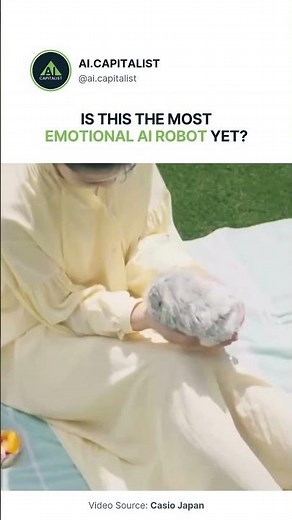 Casio Japan's Moflin: The AI Pet Robot with Emotional Capabilities #ai #robot #casio