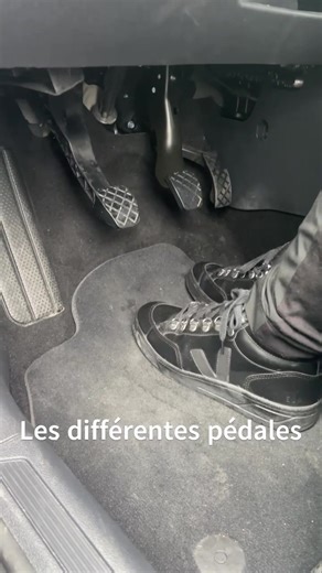 Les différentes pédales sur une voiture 🚗 #conduite #voiture #pedales #codesrousseau #codeenligne