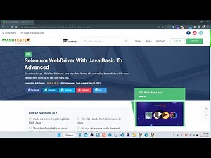 REVIEW khoá học Selenium Java Basic to Advanced | Anh Tester