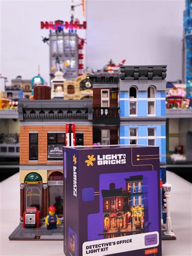 Upgrade Your LEGO Modular Building with Lights