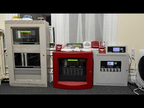 Simplex 4120 Fire Alarm Network Demo (No Commentary)