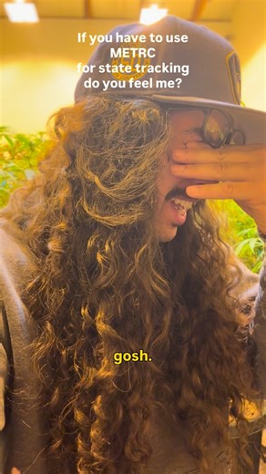 State 3 on Instagram: "OMG Had to use METRC on my phone and it was terrible. Is it too much to ask for an App? It’s 2026. They really nailed the snowflakes for the winter scene right? An app should be easy ❄️:)"