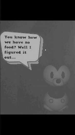 stranded at sea with mickey mouse #horrorgaming #horrortok #jumpscare #indiehorror