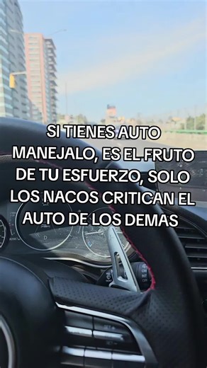Disfruta tu auto y ignora las críticas de los demás
