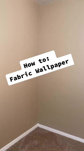 How to: Fabric Wallpaper #foryoupage #dormroom #dormfriendly #apartmenthacks #apartmentdecor #dormdecor #renterfriendly