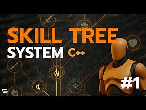 How To Make SKILL TREE in C++ | PART 1 | Unreal Engine 5