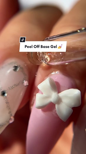 Easy DIY Nail Removal with Peel Off Base Gel