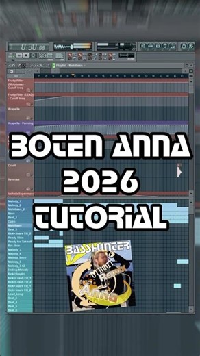 BOTEN ANNA 2026 TUTORIAL #FLStudio #Basshunter #BotenAnna #Tutorial #Eurodance