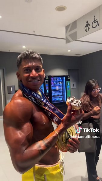 Enjoying My First Cheat Meal of 2025: Doughnut Delight