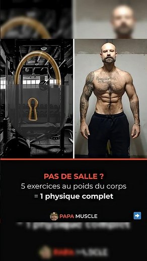 The 5 KEY exercises to build muscle without equipment 🤫