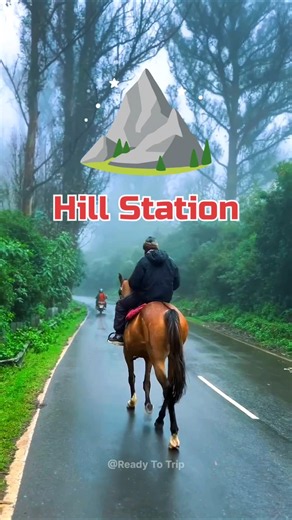 Top 5 Hill Station to Visit in June and July 🏔️ #travel #shorts #hillstation