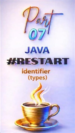 Part 07 | Identifiers | code | #universitycore #Java #Coding #Programming #JavaBasics #LearnJava