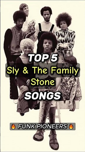 TOP 5 Sly & The Family Stone Songs of All Time 🎧