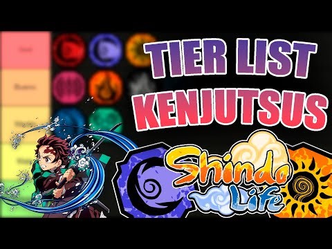 TIER LIST DEFINITIVA DE KENJUTSUS PARA ESTE AÑO | SHINDO LIFE