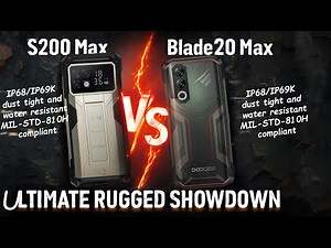 DOOGEE S200 Max vs DOOGEE Blade20 Max | Full Rugged Phone Comparison & Review 2025