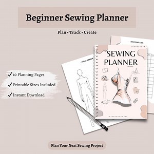 Beginner Sewing Planner for Women | Printable Sewing Journal | Project Planning PDF - Etsy Canada