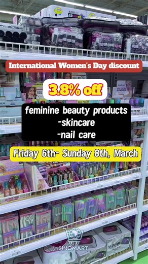 Women's Day Super Discount at SinoMart Superstore