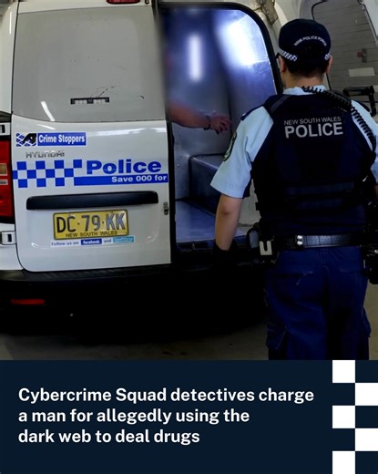 Cybercrime Squad detectives have charged a man for allegedly using the dark web to deal illicit drugs. MORE INFORMATION ➡️ https://www.police.nsw.gov.au/news/article?id=123316 | NSW Police Force