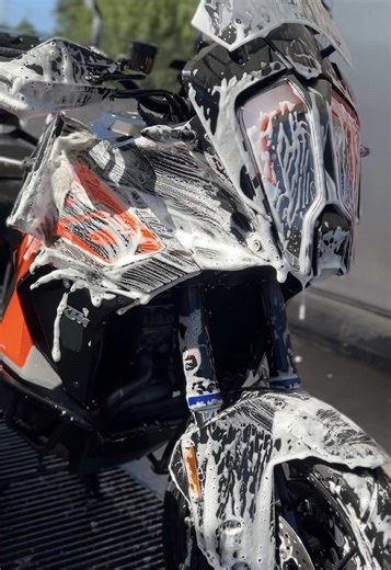 How to Wash Your KTM 1290 Super Adventure Motorcycle