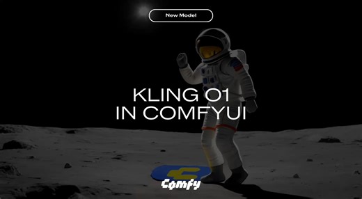 ComfyUI on Instagram: "Kling O1 is live in ComfyUI as a Partner Node! Enabling creative combinations of multiple editing features: - Multi-reference consistency - Camera control - Camera movement reference - Object, character & background swap - Restyling The editing era of video generation is officially here. Try Kling O1 on Comfy Cloud: https://links.comfy.org/igklingo1"