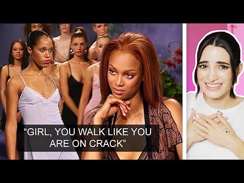Tyra's VIRAL MEME & Model called POSSESSED Over Runway Walk