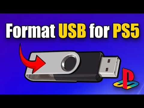How to Format USB Drive for PS5 Video Clips & Storage (Easy Method)