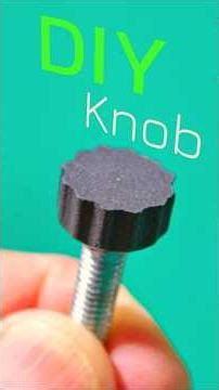 [Woodworking DIY] Making a Super Easy Bolt Knob.