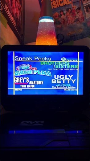 Sneak Peeks Menu from Lost: The Complete Third Season 2007 DVD (Disc 7)