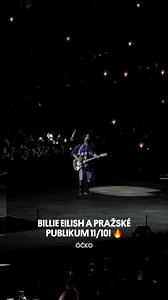 PRAGUE PASSED THE VIBE CHECK! ❤️‍🔥 #billieeilish #ockotv | ÓČKO