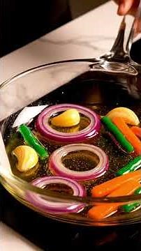 AI Glass Food ASMR 🍜 | Satisfying Cooking Fantasy📝