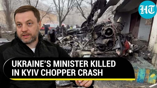 Kyiv: Ukraine minister, 17 dead as chopper crashes enroute Russia conflict ‘hotspot’ | Details