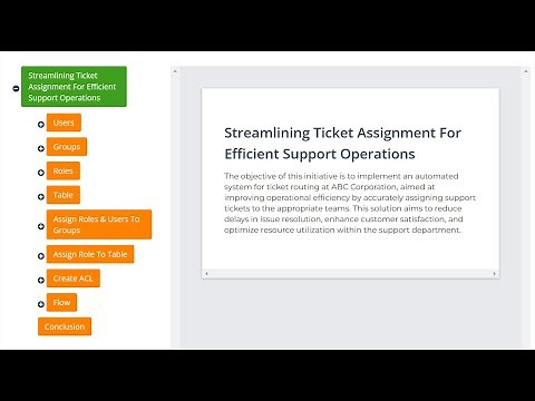Streamlining Ticket Assignment in ServiceNow | Step-by-Step implementation
