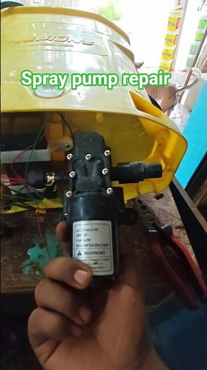 Spray pump repair.✅ #spray #pump #repairs #trending #reels #reelsyoutubeshorts