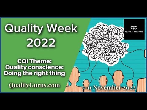 World Quality Week 2022 Theme