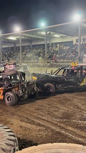 Another slight boom #jimbosderbyshop #demolitionderby #Deadman #derby #demo | JimBo's Derby Shop
