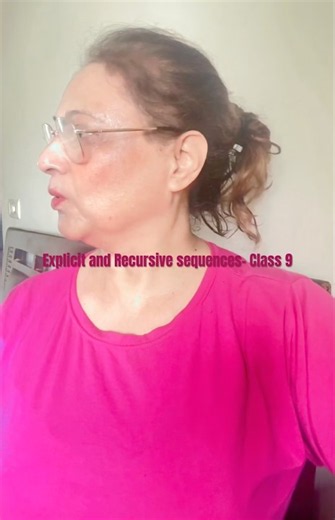 #math . Explicit and Recursive formula for arithmetic sequence-Class 9 Ganit Manjari